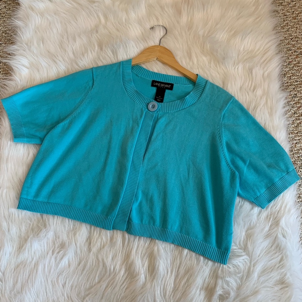 Lane Bryant short sleeve Cardigan Shrug